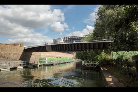 Camley Street Bridge by Moxon Architects